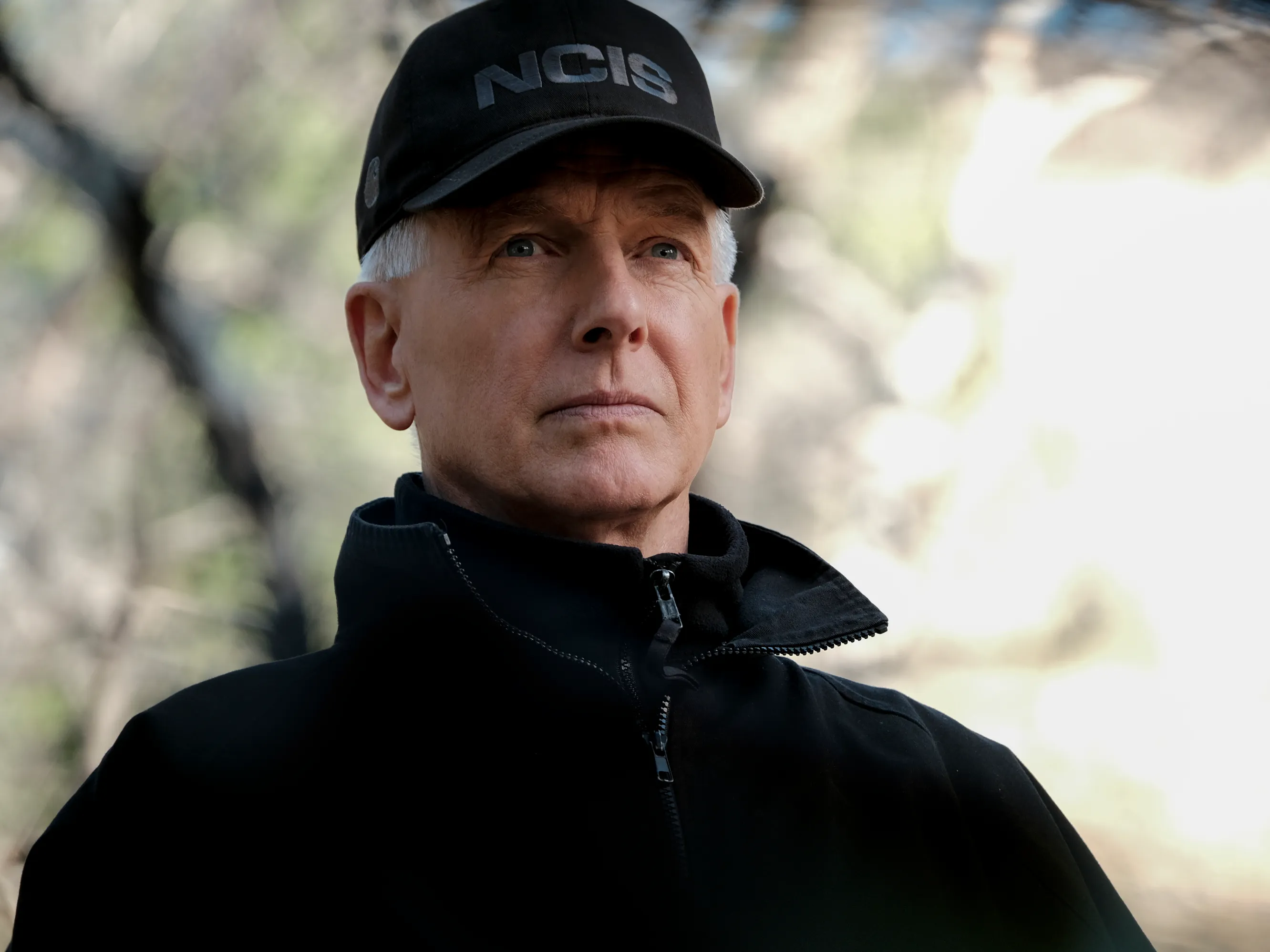 Mark Harmon as Leroy Jethro Gibbs during his time leading the NCIS team.